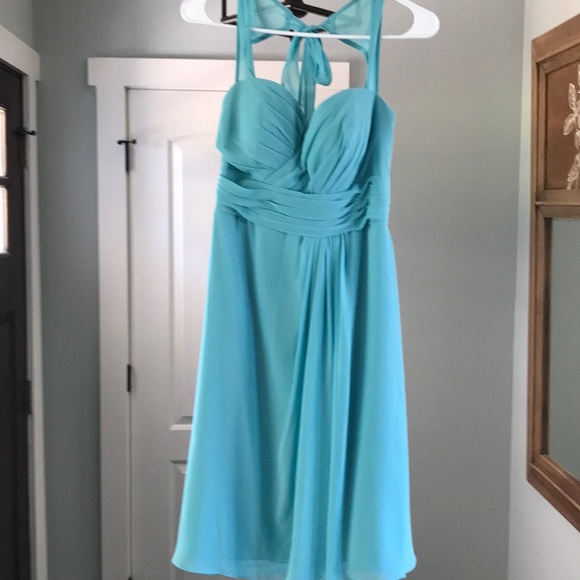 Short Chiffon bridesmaid dress - Picture 1 of 6